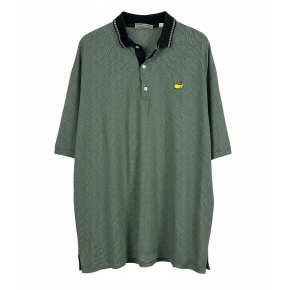 Slazenger Mens XL Vintage 90s Masters Augusta Golfcore Preppy Old Money Polo - Picture 1 of 11